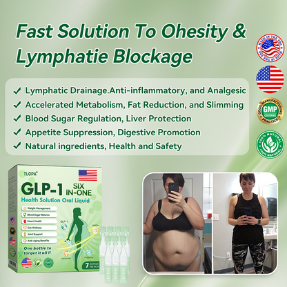 Proudly Made for the USA | TLOPA® GLP-1 Oral Solution 🏅 Backed by Science | 6-in-1 Formula | Visible Results in 7 Days🍀🥇